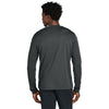 Sport-Tek Men's Iron Grey/White Club 1/4-Zip Pullover