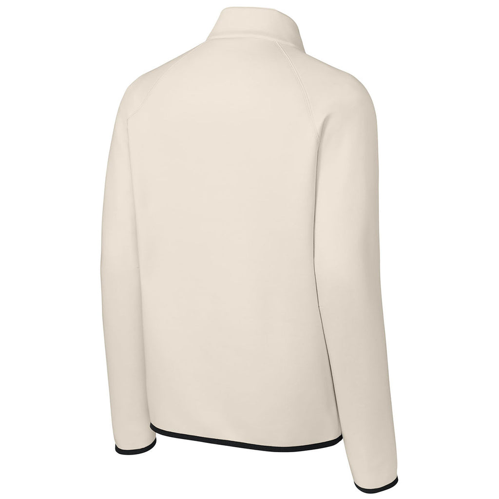Sport-Tek Men's Ecru Phenom 1/4-Zip