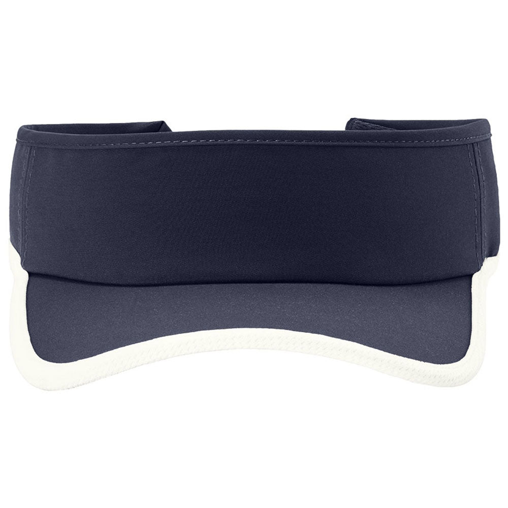 Sport-Tek True Navy/White Repeat Visor