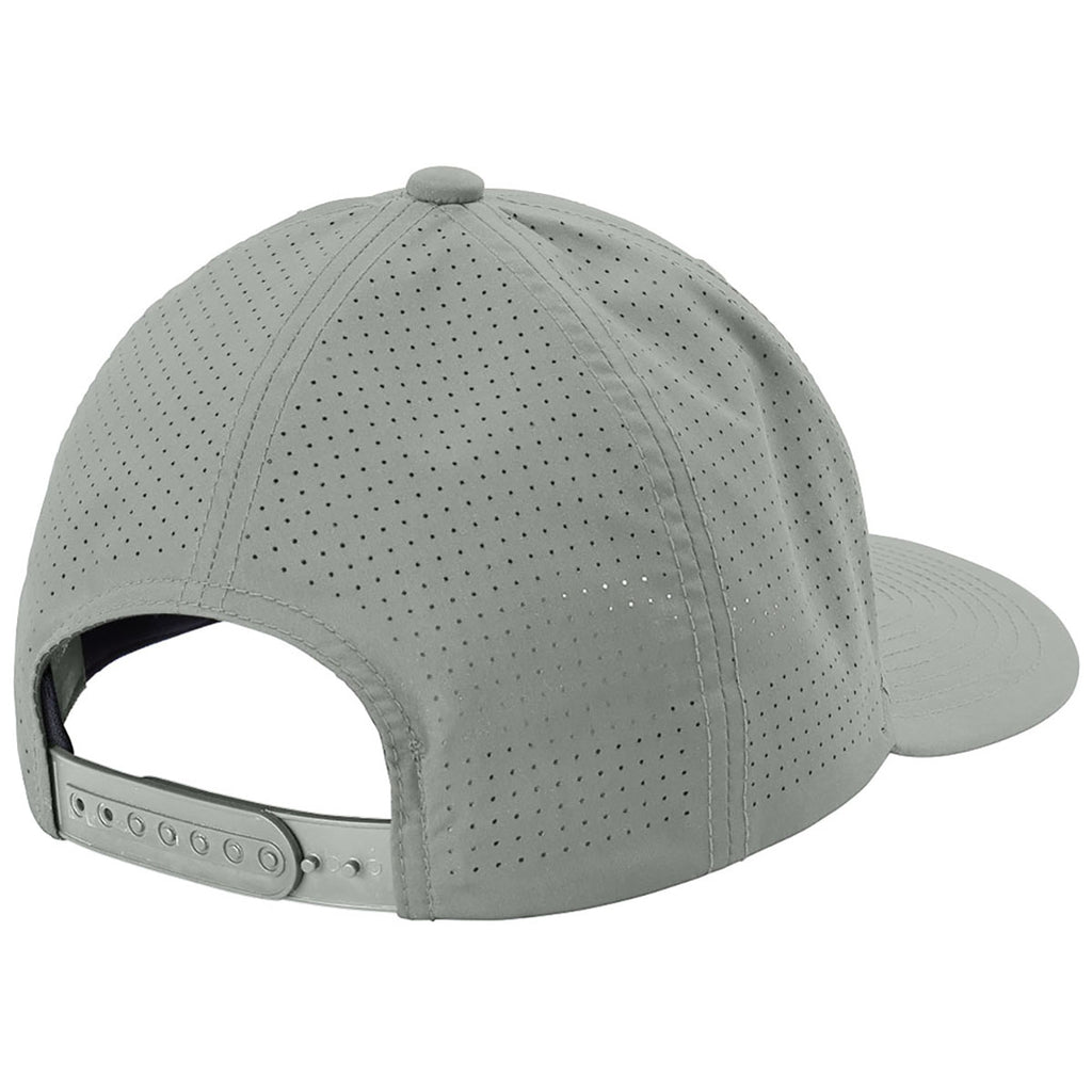 Sport-Tek Silver Pro-Cut Adjustable Cap