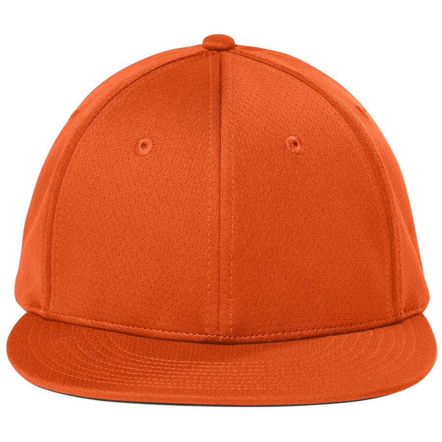 Sport-Tek Deep Orange Impact Mesh Stretch-Tek Cap