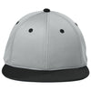 Sport-Tek Silver/Black/Silver Impact Mesh Stretch-Tek Cap