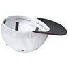 Sport-Tek White/Maroon/White Impact Mesh Stretch-Tek Cap