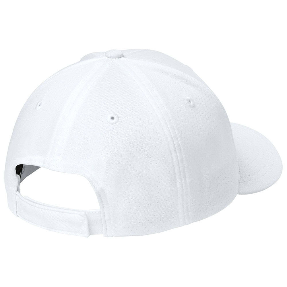 Sport-Tek White Impact Mesh Stretch-Tek Adjustable Cap