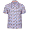 Swannies Men's Pink Cabana Polo