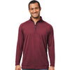 Swannies Men's Maroon Colt Quarter-Zip Pullover