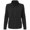 Swannies Women's Black Heather Emily Full-Zip