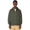 Stanley/Stella Unisex Khaki Green Cultivator 2.0 Full-Zip Hooded Sweatshirt
