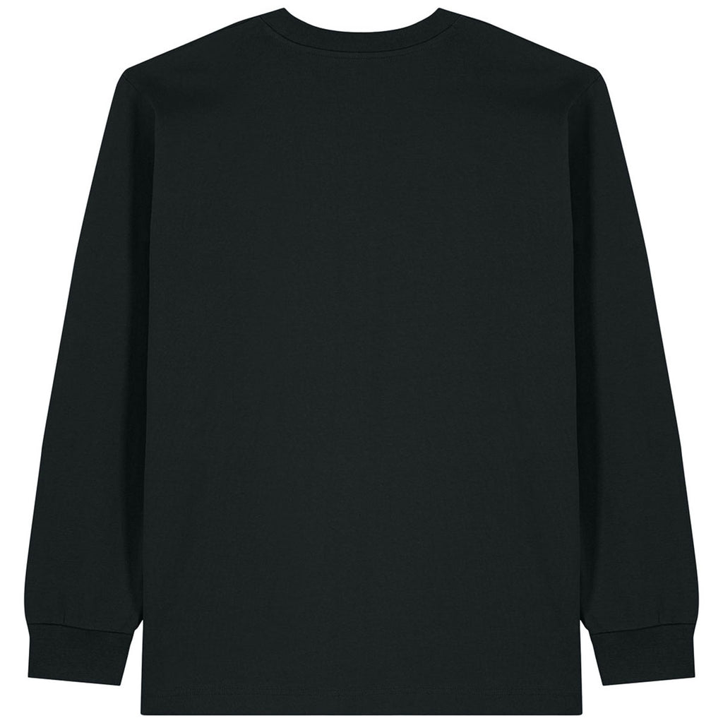 Stanley/Stella Unisex Black Freestyler Heavyweight Long Sleeve Tee