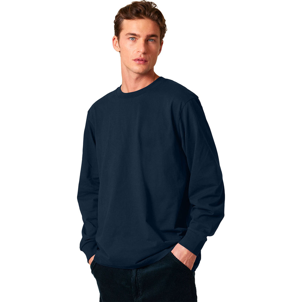 Stanley/Stella Unisex French Navy Freestyler Heavyweight Long Sleeve Tee