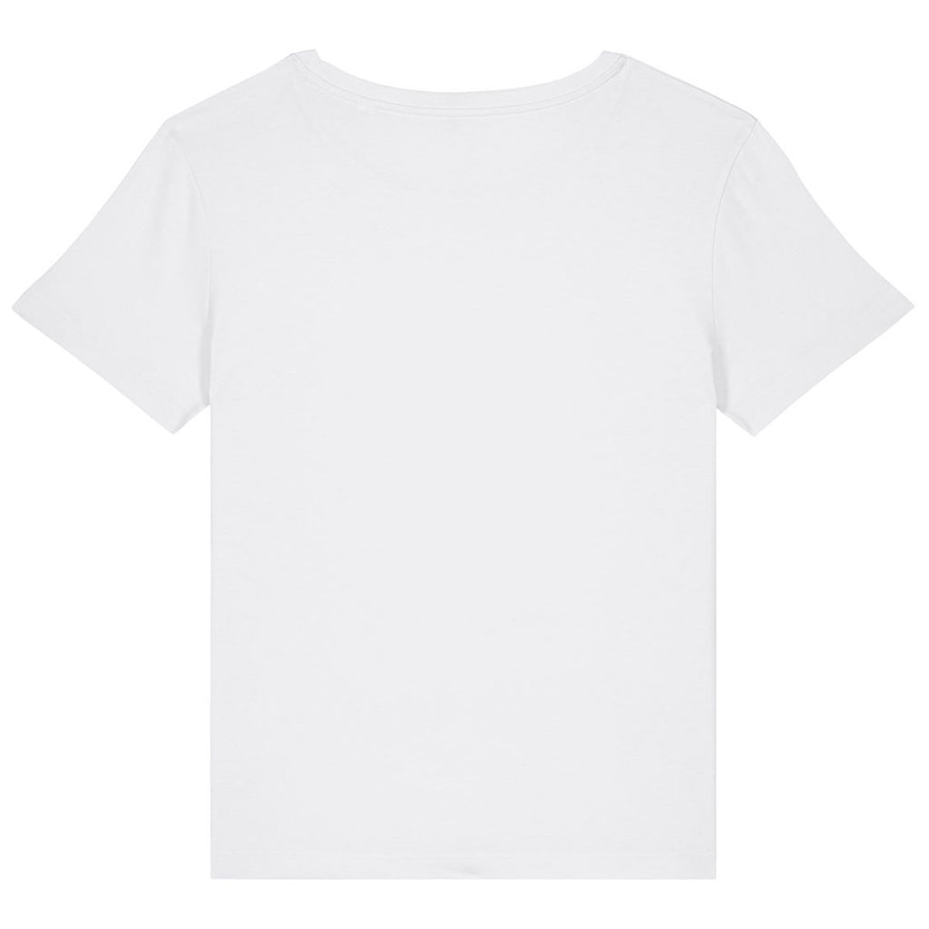 Stanley/Stella Women's White Stella Serena Scoop Neck Tee