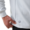 Straight Down Men's Silver Optic Quarter Zip