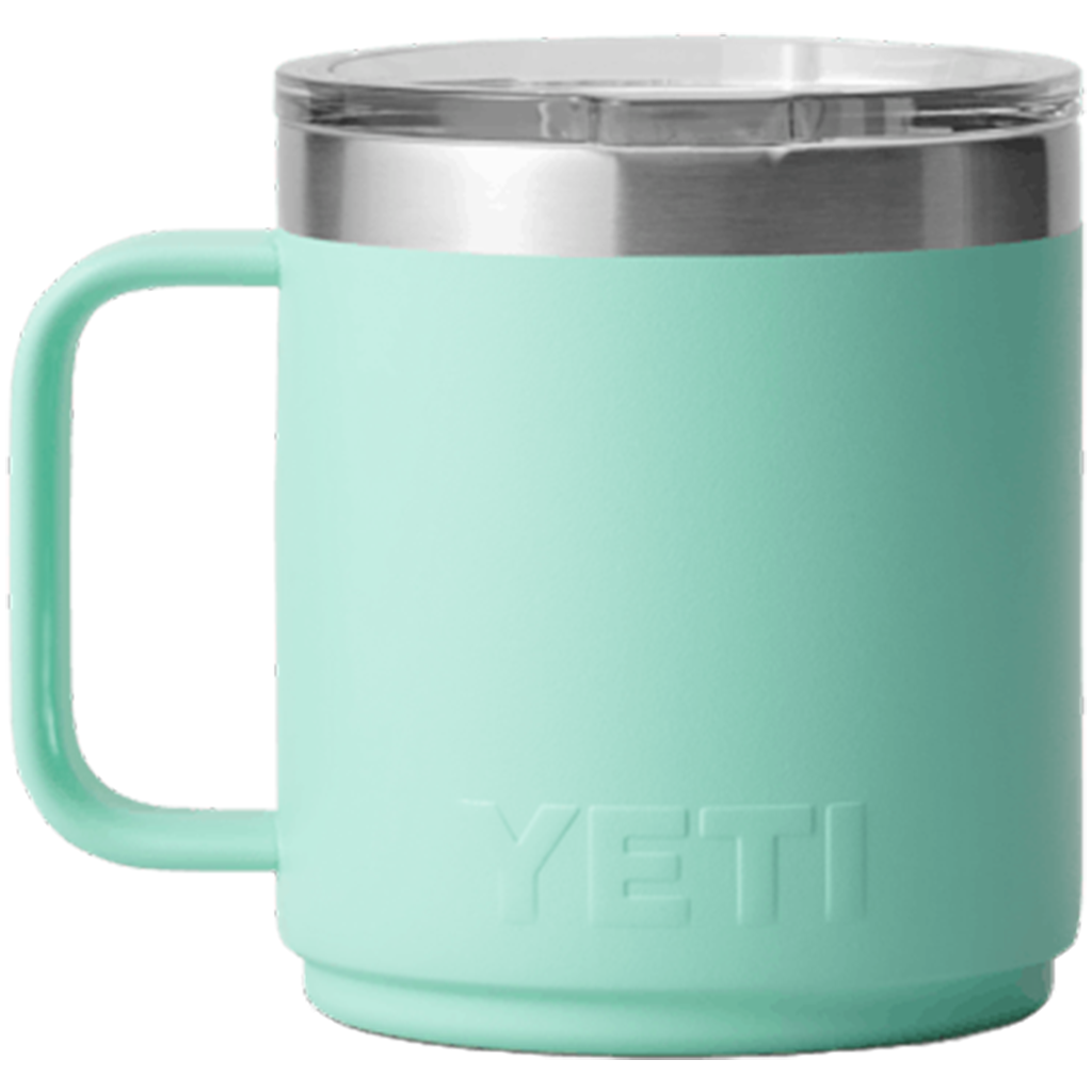 YETI Seafoam Rambler 10 oz Stackable Mug with Durasip Ceramic Lining