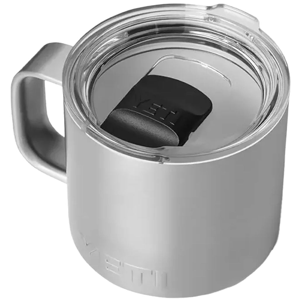 YETI Stainless Rambler 14 oz Stackable Mug with Durasip Ceramic Lining