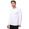 Threadfast Apparel Men's White Epic Long Sleeve T-Shirt