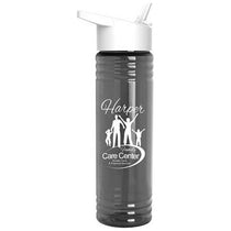 Garyline Smoke Slim Fit Bottle with Flip-Straw Lid - 24 oz.