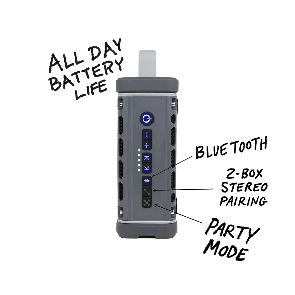 Turtlebox Gray Ranger Speaker