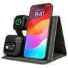 Tangelo Grey ChargePro 3 in 1 Foldable Wireless Charger
