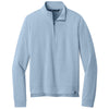 TravisMathew Women's Light Blue Heather Coveside 1/2-Zip