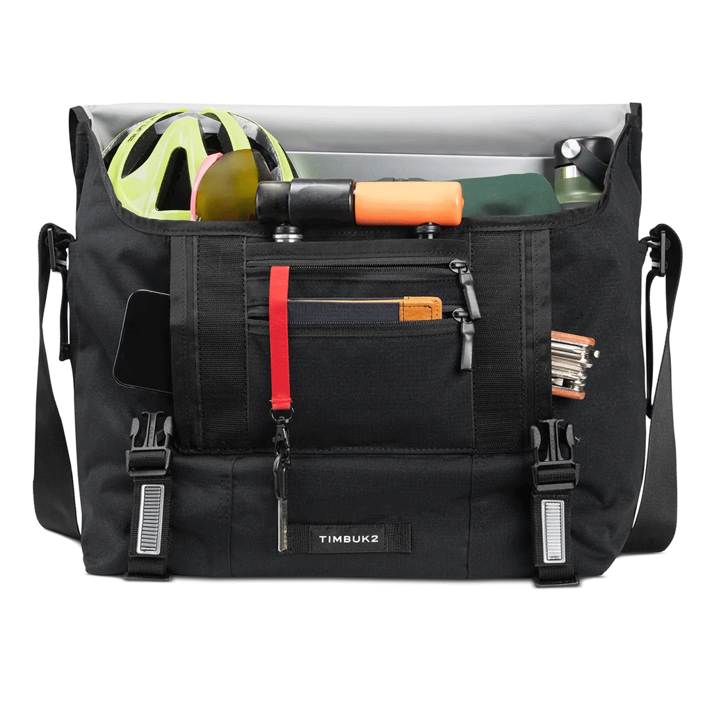 Timbuk2 Jet Black Flight Classic Messenger Bag - Large