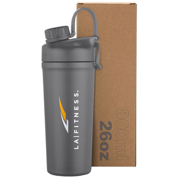 SnugZ Cool Grey Topeka 26oz Vacuum Shaker