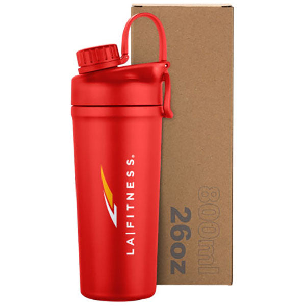 SnugZ Red Topeka 26oz Vacuum Shaker