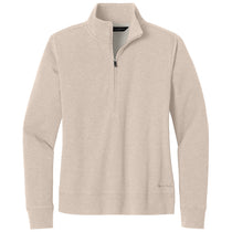 TravisMathew Women's Natural Heather Ocean Villa 1/4-Zip