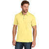 TravisMathew Men's Pale Yellow Glenview Solid Polo