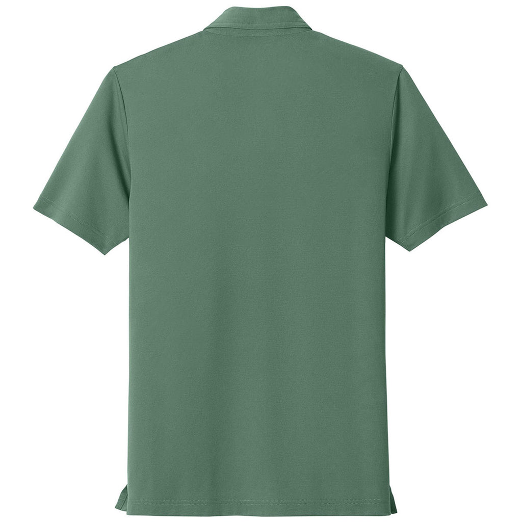 TravisMathew Men's Laurel Green Glenview Stripe Polo