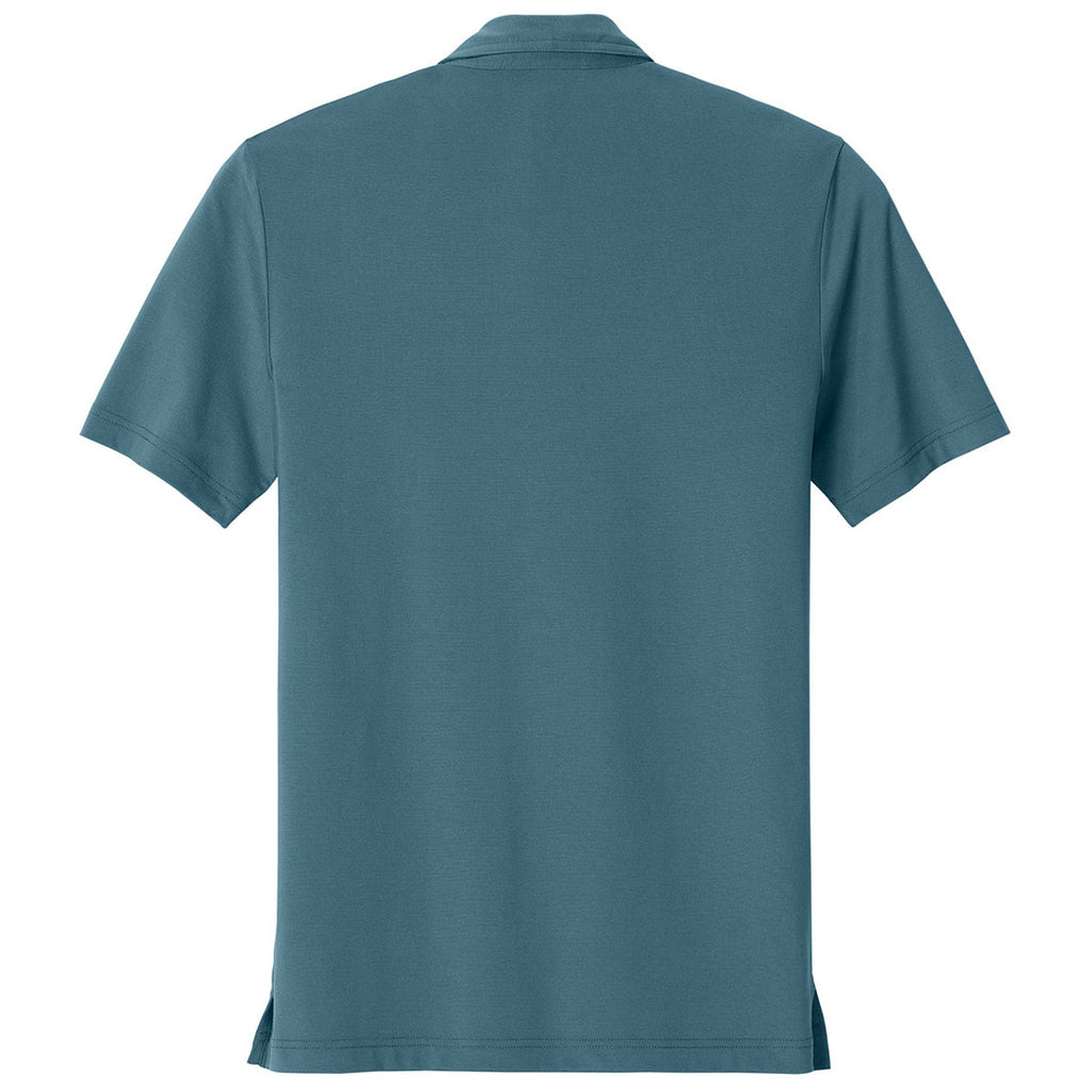 TravisMathew Men's Stellar Blue Glenview Stripe Polo