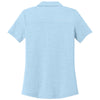 TravisMathew Women's Airy Blue Heather Onward Polo