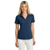TravisMathew Women's Navy Heather Onward Polo