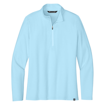 TravisMathew Women's Dream Blue Crestview 1/4-Zip