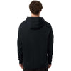 Team 365 Unisex Black Squad Hooded Tech Fleece Pullover