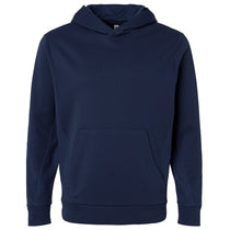 Team 365 Unisex Sport Dark Navy Squad Hooded Tech Fleece Pullover