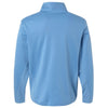 Team 365 Unisex Sport Light Blue Squad Cadet Quarter-Zip Tech Fleece Pullover