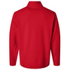 Team 365 Unisex Sport Red Squad Cadet Quarter-Zip Tech Fleece Pullover