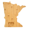 Snugz Wood U.S. State Shaped Bamboo Cutting and Serving Boards