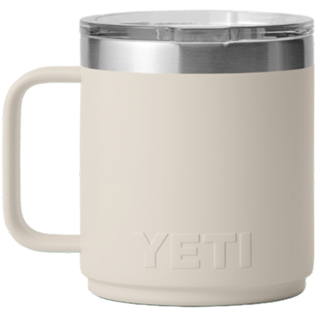 YETI Cape Taupe Rambler 10 oz Stackable Mug with Durasip Ceramic Lining