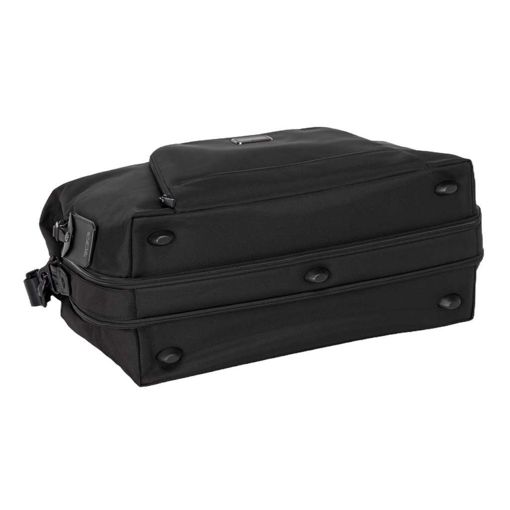 Tumi Black Alpha Double Expansion Duffel