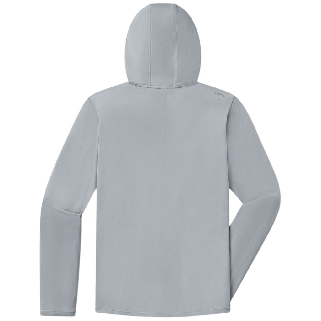 UNRL Men's Cadet Grey Ultra Hooded Long Sleeve