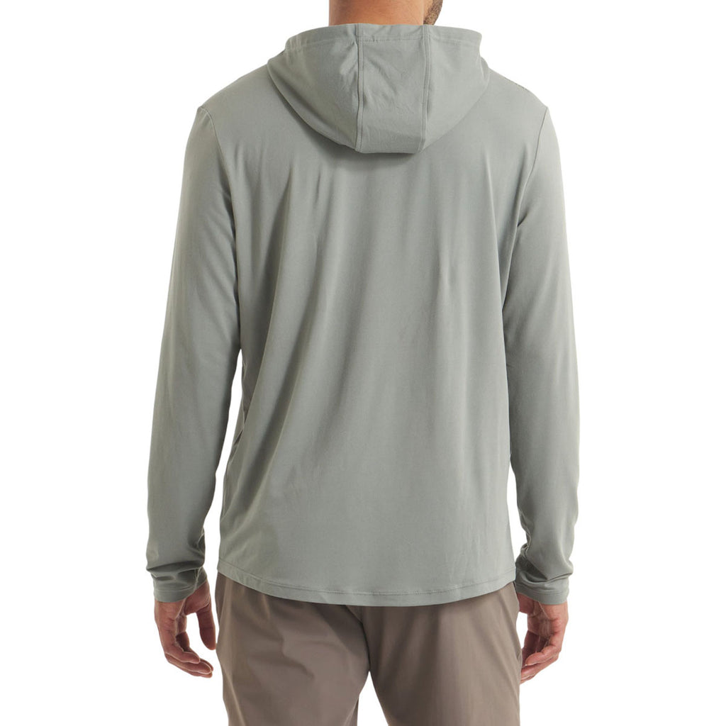 UNRL Men's Eucalyptus Ultra Hooded Long Sleeve