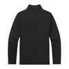 UNRL Men's Black Interlock Quarter Zip