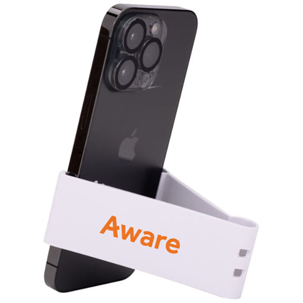 SnugZ White Clipper Phone Holder Clip