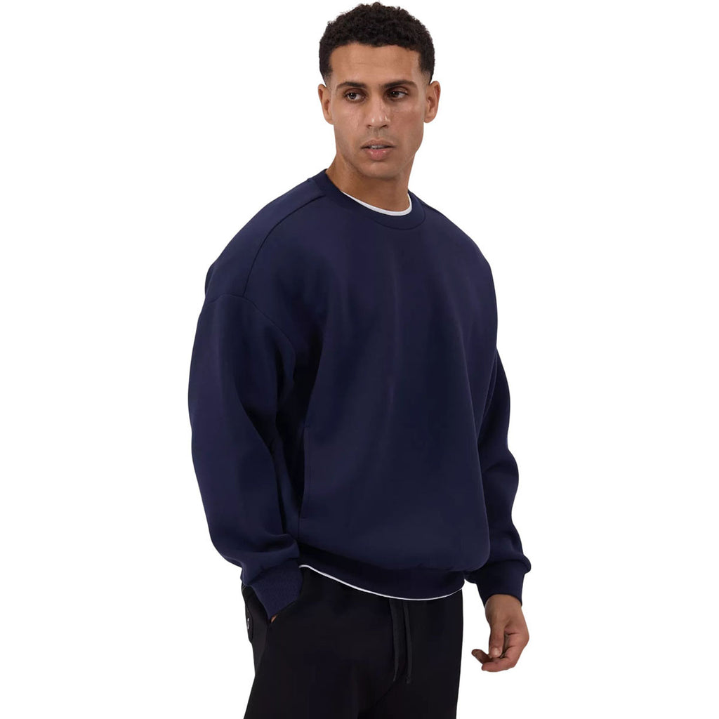 Levelwear Unisex Navy Luxe Signature Crew