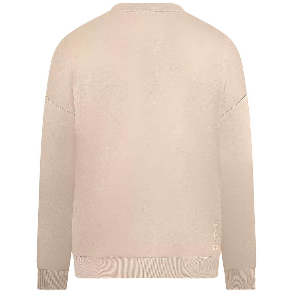Levelwear Unisex Sand Luxe Signature Crew