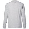 Vineyard Vines Unisex Grey Heather/ Blue Blazer Long Sleeve Pocket T-Shirt