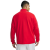 Under Armour Men's Red/White UA Command Full Zip Warm Up