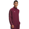 Under Armour Men's Maroon/White UA Command Full Zip Warm Up