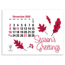 Triumph Calendars Beige Vinyl Press-N-Stick Standard Calendar